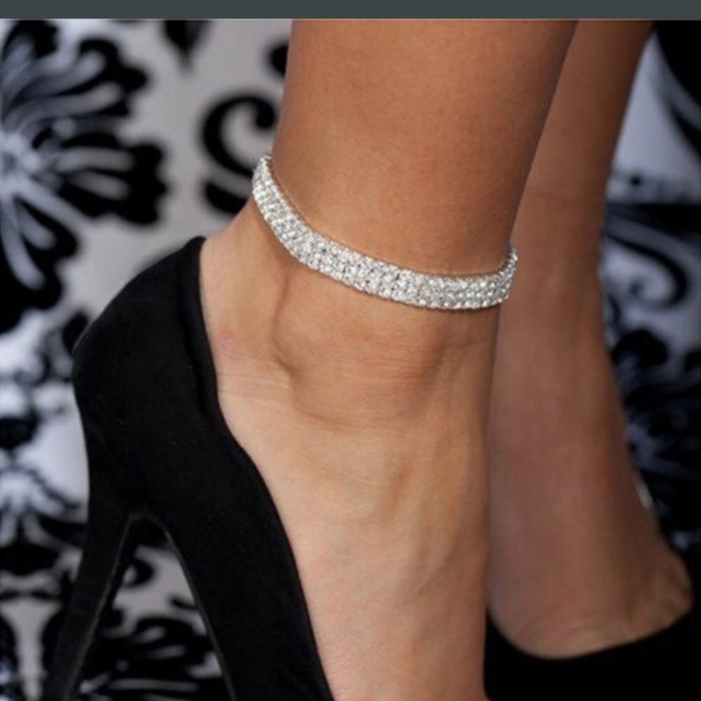 ❤️💎Perfect Crystal Anklet💎❤️NWT‼️